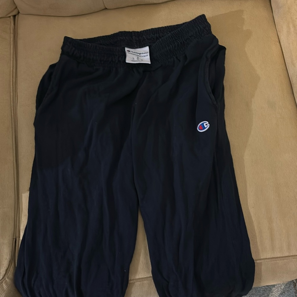 Blue champion sweat pants